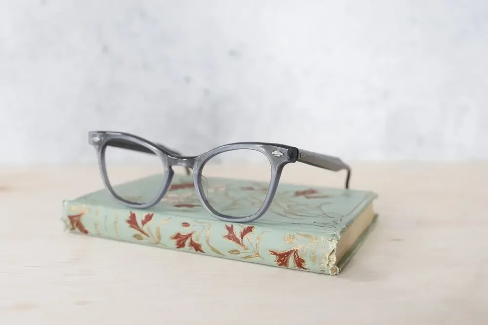 Vintage Artcraft Cateye Eyeglass 1960s Rockabilly Pinup Preppy USA Made